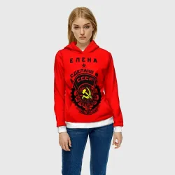 Женская толстовка 3D Елена - сделано в СССР - фото 2