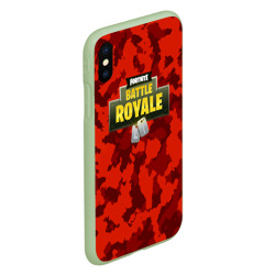 Чехол для iPhone XS Max матовый Fortnite Королевская Битва - фото 2