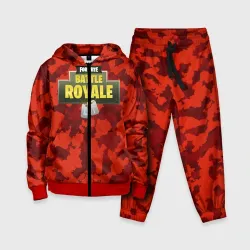 Детский костюм 3D Fortnite Королевская Битва