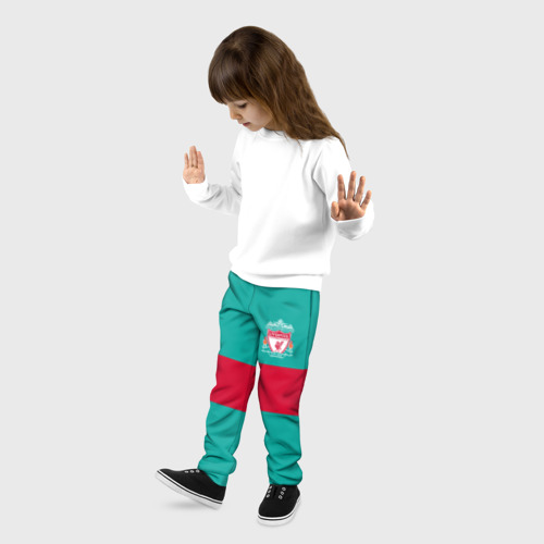 Детские брюки 3D FC Liverpool, цвет 3D печать - фото 3
