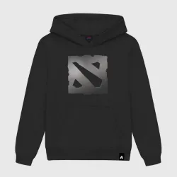 Мужская толстовка хлопок Dota 2 - Black design 2018