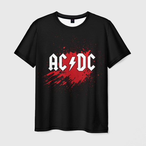 Мужская футболка 3D AC/DC, цвет 3D печать