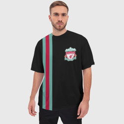 Мужская футболка oversize 3D Liverpool FC - фото 2