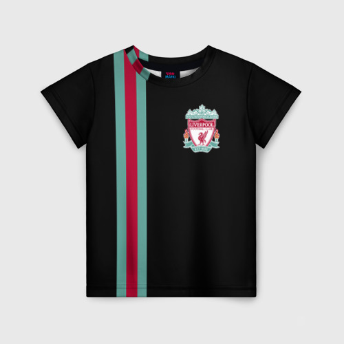 Детская футболка 3D Liverpool FC, цвет 3D печать