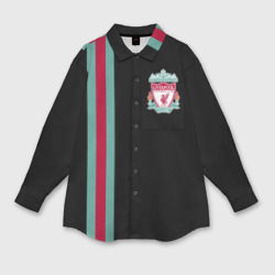 Мужская рубашка oversize 3D Liverpool FC