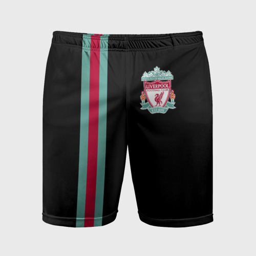 Мужские шорты спортивные Liverpool FC, цвет 3D печать