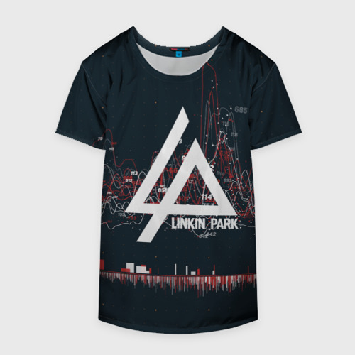 Накидка на куртку 3D Linkin Park Music, цвет 3D печать - фото 4