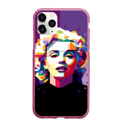 Чехол для iPhone 11 Pro матовый Marilyn Monroe