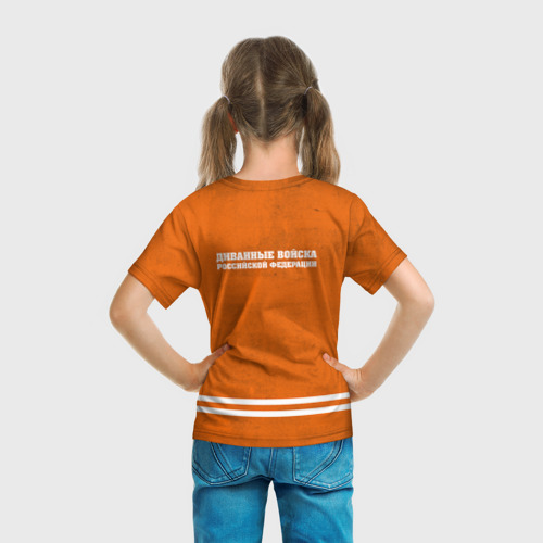 Детская футболка 3D Защитник дивана, цвет 3D печать - фото 6