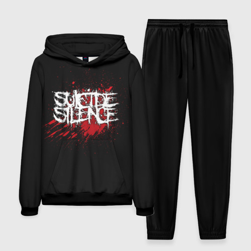Мужской костюм с толстовкой 3D Suicide Silence, цвет черный