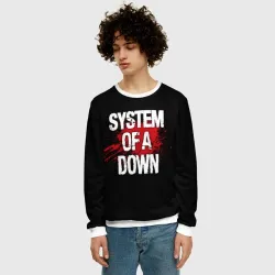Мужской свитшот 3D System of a Down - фото 2