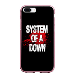 Чехол для iPhone 7Plus/8 Plus матовый System of a Down