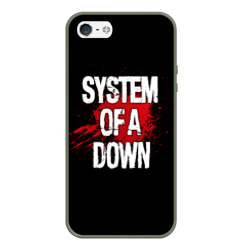 Чехол для iPhone 5/5S матовый System of a Down