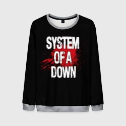 Мужской свитшот 3D System of a Down