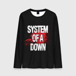 Мужской лонгслив 3D System of a Down