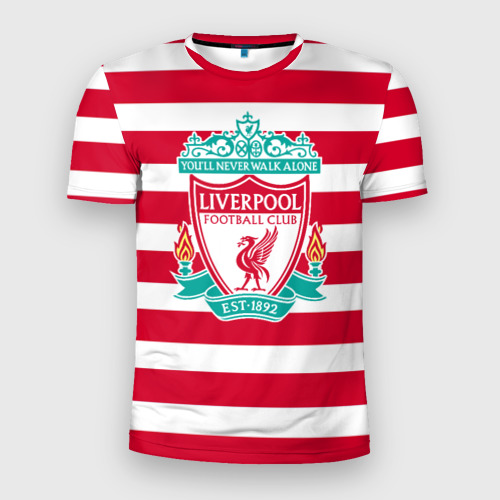 Мужская футболка 3D Slim FC Liverpool, цвет 3D печать