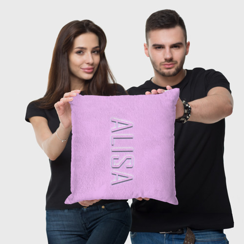 Подушка 3D Alisa-pink - фото 3