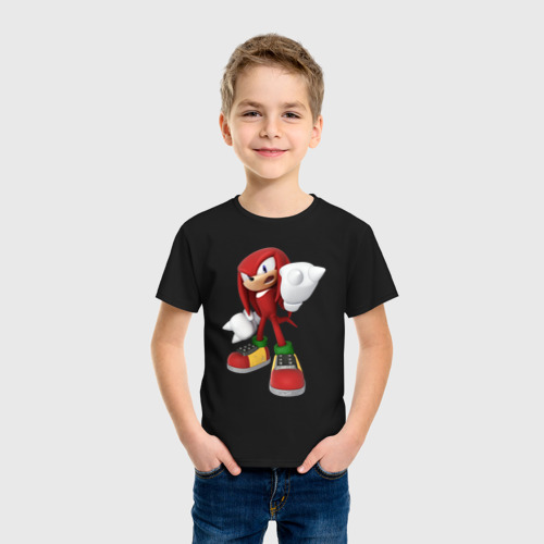 Детская футболка хлопок Modern Knuckles, цвет черный - фото 3
