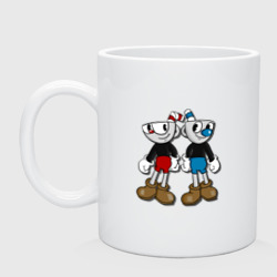 Кружка керамическая Cuphead/Mugman