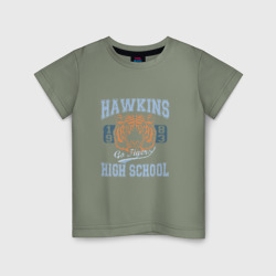 Детская футболка хлопок Stranger Things Hawkins