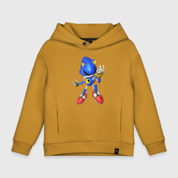 Детское худи Oversize хлопок Metal Sonic