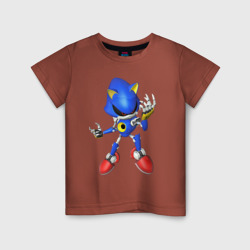 Детская футболка хлопок Metal Sonic