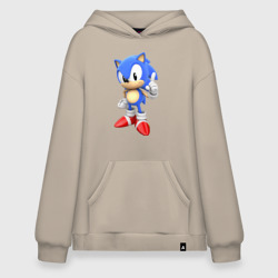 Худи SuperOversize хлопок Classic Sonic