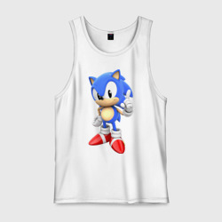 Мужская майка хлопок Classic Sonic