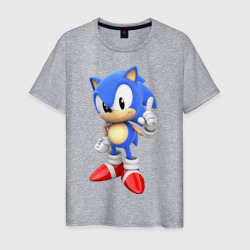 Мужская футболка хлопок Classic Sonic