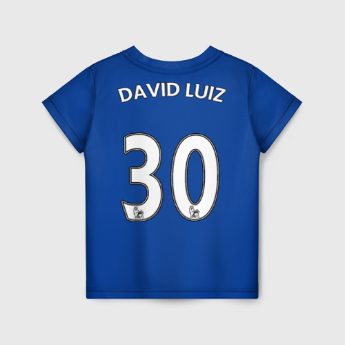 Детская футболка 3D Форма Давид Луис, цвет 3D печать - фото 2