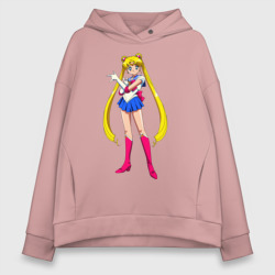 Женское худи Oversize хлопок Сейлормун