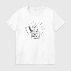 Мужская футболка хлопок Firewalk Чёрная