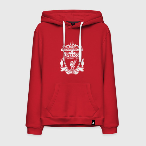 Мужская толстовка хлопок Liverpool FC, цвет красный