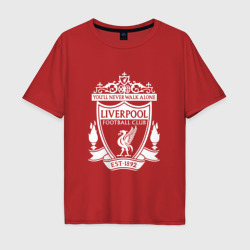 Мужская футболка хлопок Oversize Liverpool FC