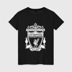 Женская футболка хлопок Liverpool FC