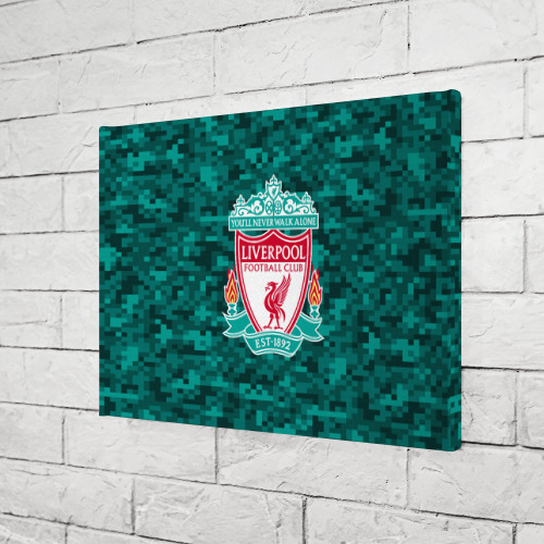 Холст прямоугольный Liverpool FC, цвет 3D печать - фото 3