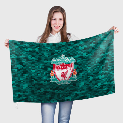 Флаг 3D Liverpool FC