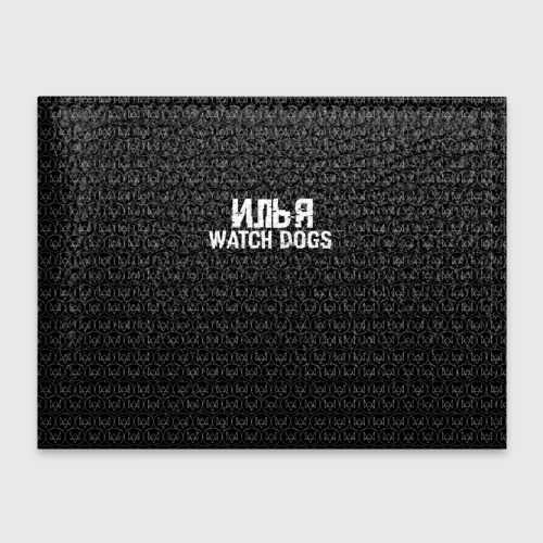 Обложка для студенческого билета Илья Watch Dogs, цвет черный