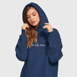 Платье-худи хлопок Призрак в доспехах - фото 2
