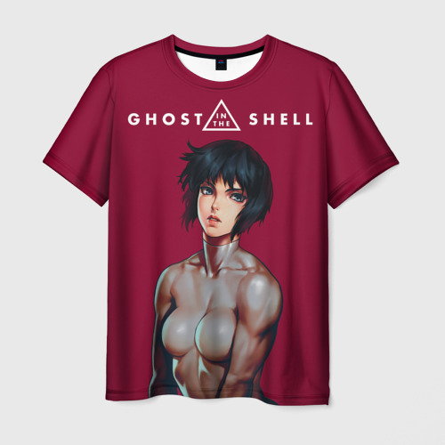 Мужская футболка 3D Ghost in the shell