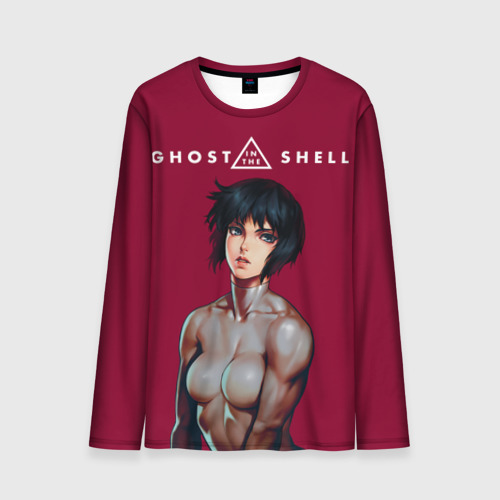 Мужской лонгслив 3D Ghost in the shell