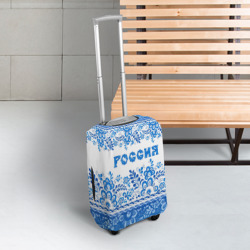 Чехол для чемодана 3D Россия гжель - фото 2