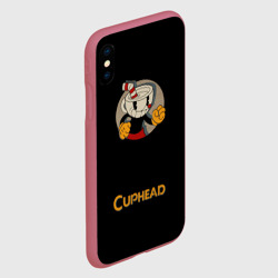 Чехол для iPhone XS Max матовый Cuphead - фото 2