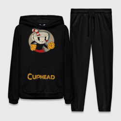 Женский костюм с толстовкой 3D Cuphead