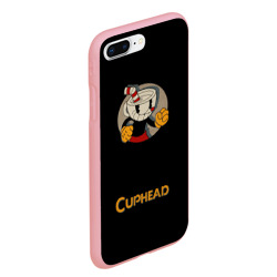 Чехол для iPhone 7Plus/8 Plus матовый Cuphead - фото 2