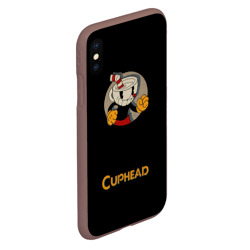 Чехол для iPhone XS Max матовый Cuphead - фото 2