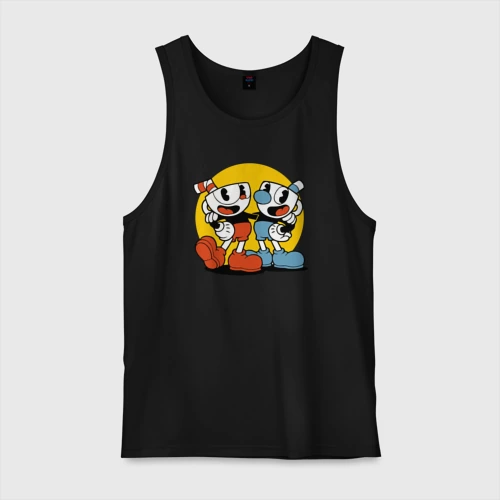 Мужская майка хлопок Cuphead