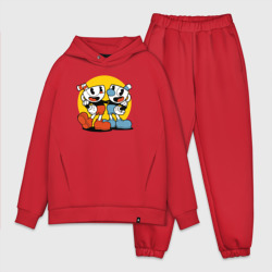 Мужской костюм oversize хлопок Cuphead