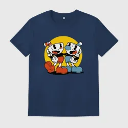 Мужская футболка хлопок Cuphead