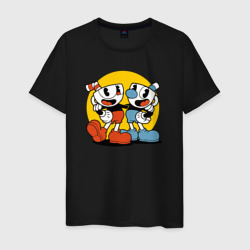 Мужская футболка хлопок Cuphead